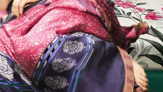 Horny Aunty Seducing Her Nephew Removing Panty For Wild Sex