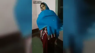 Horny Milf Aunty Riding Her Young Nephew Behind Closed Doors