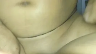 Spraying Huge Thick Cumshot All Over My Desi Aunty Wet Pussy