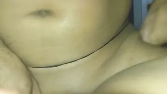 Spraying Huge Thick Cumshot All Over My Desi Aunty Wet Pussy