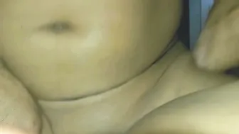 Spraying Huge Thick Cumshot All Over My Desi Aunty Wet Pussy