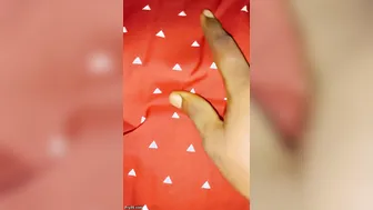 Tamil Aunty Exposing Her Big Nipples Letting Me Squeeze Them