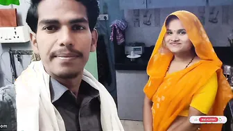 Stepnephew Stretching His Aunty With His Thick Fat Desi Cock
