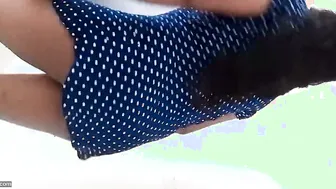 Tamil Aunty Showing Off Her Massive Ass In Her Village Home