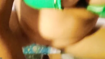 Married Couple Fucking Indian Style Showing Off Her Nipples