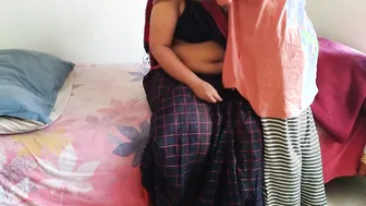 Destroying Priya Aunty's Tight Pussy While She Wears Her Saree