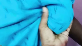 Tamil Maid Aunty Getting Her Big Boobs Pressed And Fucked Hard