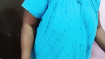Tamil Maid Aunty Getting Her Big Boobs Pressed And Fucked Hard