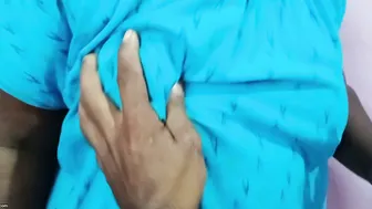 Tamil Maid Aunty Getting Her Big Boobs Pressed And Fucked Hard