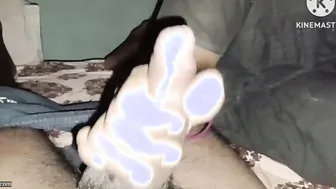 Desi Aunty Giving Sloppy Blowjob To Boyfriend In Hotel Room