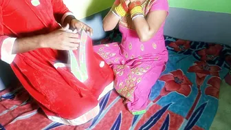 Our First Christmas Sex Celebrating Together In Bedroom Tonight