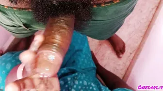Tamil Aunty Sucking Cock Deep With Dirty Talk Audio Playing