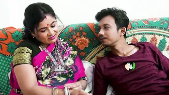 Watching Sexy Aunty Seduce Her Devar Leading To Hot Threesome