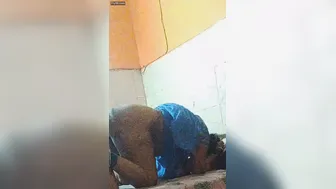 Spreading My Aunty Wide Open And Fucking Her Tight Ass With Lube