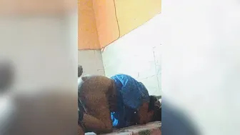 Spreading My Aunty Wide Open And Fucking Her Tight Ass With Lube