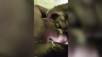 Horny Aunty Stroking My Cock Dry Milking Out Every Last Drop