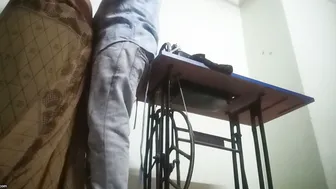 Married Aunty Fucking Tailor Next Door Doggy Style In Kitchen