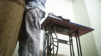 Married Aunty Fucking Tailor Next Door Doggy Style In Kitchen