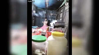 Village Aunty Exposing Her Massive Tits And Thick Body At Home