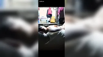 Chubby Bangla Aunty Undressing For Me At Midnight In Her Bedroom