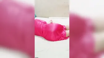 Visiting Aunty House Today And She Welcomed Me In Her Bedroom