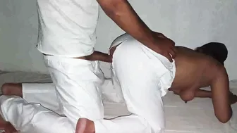 College Aunty Getting Her Pussy Stretched By Younger Student