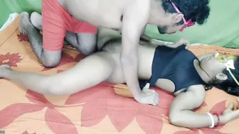 Cold Night Warming Up Neighbor Bhabhi Pussy With Hard Fucking