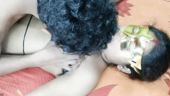 Cold Night Warming Up Neighbor Bhabhi Pussy With Hard Fucking