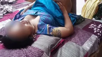 Indian Wife Getting Pounded In Saree Doggy Style Creampie