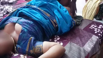 Indian Wife Getting Pounded In Saree Doggy Style Creampie
