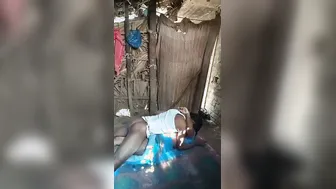 Village Aunty Spreading Her Legs Wide Open For Hard Fucking