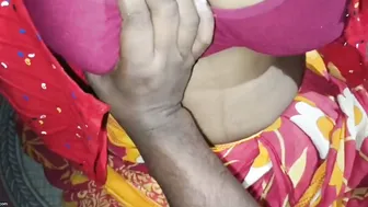 Pushing My Hard Cock Inside Tight Stepaunt Pussy And Banging Her