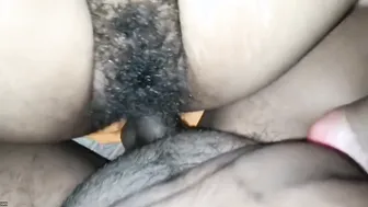 Pushing My Hard Cock Inside Tight Stepaunt Pussy And Banging Her