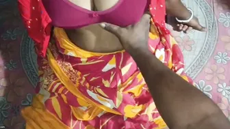 Pushing My Hard Cock Inside Tight Stepaunt Pussy And Banging Her