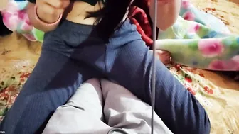 Bhabhi Getting Warmed Up By Neighbor While Hubby Works Late Shift