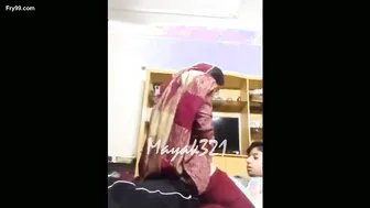 Aunty Riding Her Servant Hard Bouncing On Top Moaning Loud