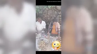 Punjabi Married Woman Jerking Off The Fruit Seller Behind Her House