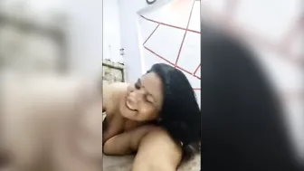 Busty Aunty Enjoying Herself With Younger Boy Next Door Really