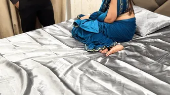 Horny Aunty Getting Satisfied By Her Nephew In Private Bedroom