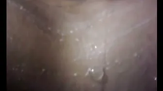 Indian Aunty Bathing And Getting Wet Before The Action