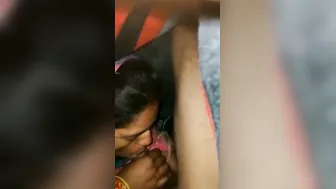 Village Aunty Sucking Him Off Behind Closed Doors Secretly