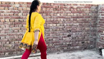 Village Aunty Cleaning House In Tight Clothes Teasing Everyone
