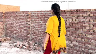 Village Aunty Cleaning House In Tight Clothes Teasing Everyone