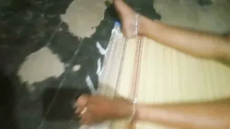 Tamil Aunty Spreading Her Thick Pussy Lips Wide For The Camera