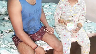 Aunty Getting Cream Filled By Young Guy Who Came To Deliver Milk