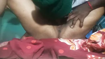 Tamil Boy Eating Out His Neighborhood Aunty In Her Bedroom