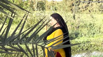 Desi Village Aunty Showing Her Daily Routine And Hot Lifestyle