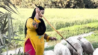 Desi Village Aunty Showing Her Daily Routine And Hot Lifestyle