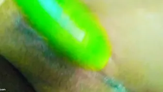 Spreading Oiled Slick Pussy Fucking Tight Desi Aunty Deeply