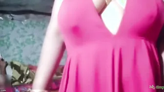 Mallu Aunty Stripping Naked Showing Big Tits For Her Stepbrother